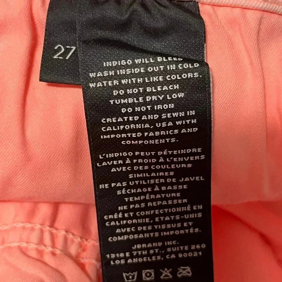 HOST PICK J Brand Selena Crop Lace Hem Jeans - Picture 12 of 13